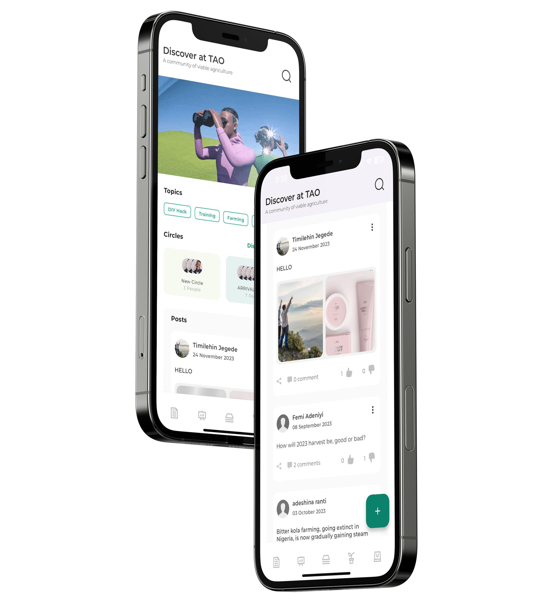 Discover Image from the app